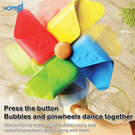 Big windmill bubble machine