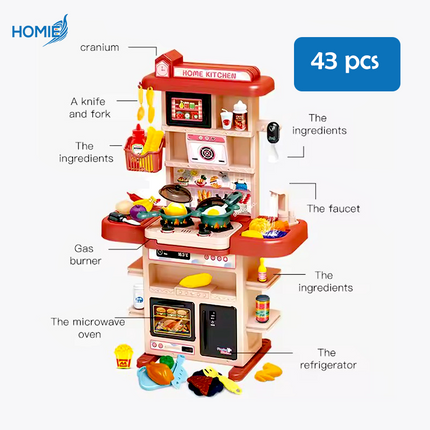 Toddler Kitchen Pretend Play Set