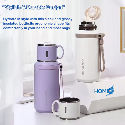 316 Stainless Steel Water & Insulated Bottle (Dual-Use for Hot & Cold)