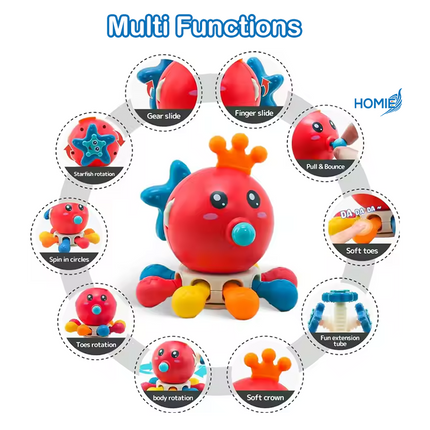 Octopus Sensory Toy (1 year + )
