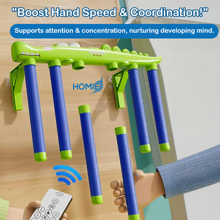 HOMIE Falling Sticks Quickly Catching Game (Remote Control with Mute Function) Handled Playful Stick