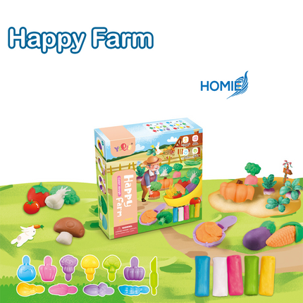 Early Education DIY Clay Dough Toys (3 Years & Above)