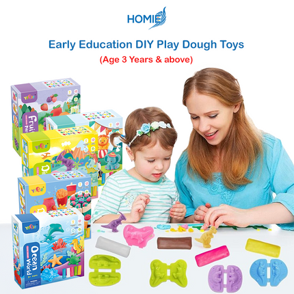 Early Education DIY Clay Dough Toys (3 Years & Above)