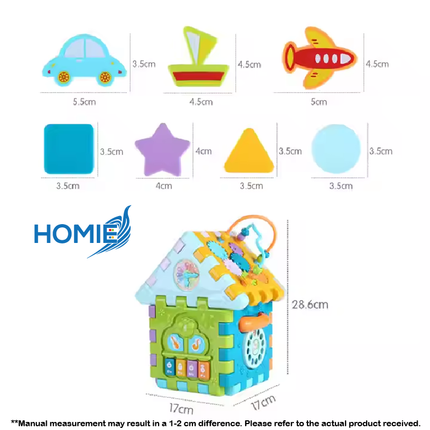 9in1 Interactive Learning Activity House Toy