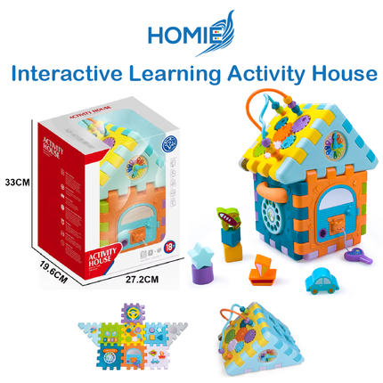 9in1 Interactive Learning Activity House Toy