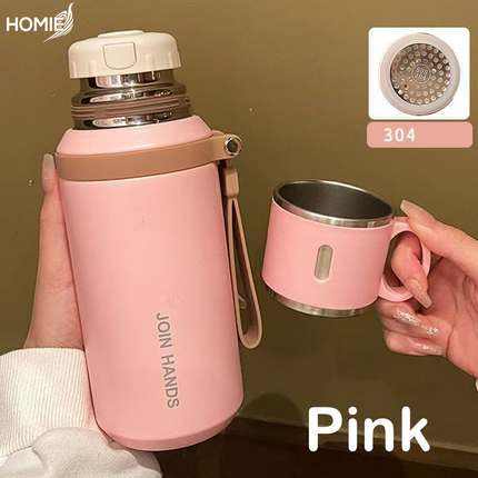 316 Stainless Steel Water & Insulated Bottle (Dual-Use for Hot & Cold)