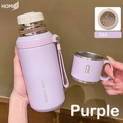316 Stainless Steel Water & Insulated Bottle (Dual-Use for Hot & Cold)