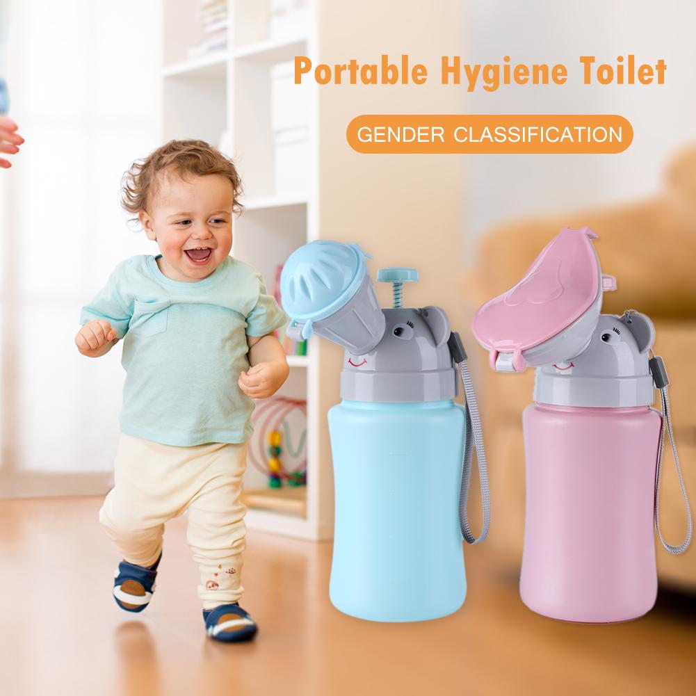 Portable HygieneToilet Urinal for Baby Boys Girls Pot Car Travel Potty Anti-leakage Cute Convenient Children Standing