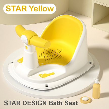 Baby Bath Seat/Soft Silicone Shower Chair
