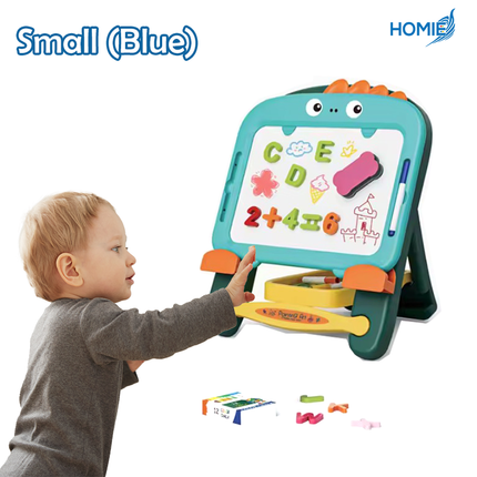 Double-Faced Drawing Board (2in1 Study Art Painting)2 Sides Chalkboard and Magnetic Whiteboard