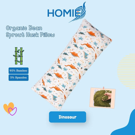 π
(Baby Organic Bean Sprout Husk Pillow) Bamboo Material 13x33 cm & 15x40 cm