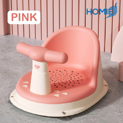 Baby Bath Seat/Soft Silicone Shower Chair
