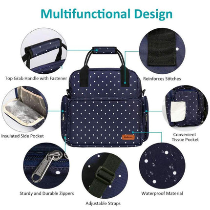 Diaper Bag Mummy & Daddy Backpack / Baby Stroller Bag Waterproof Bag