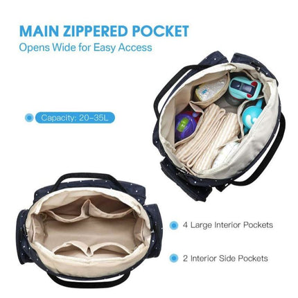Diaper Bag Mummy & Daddy Backpack / Baby Stroller Bag Waterproof Bag