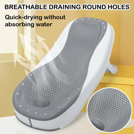 Cloud Foldable Thermometer Bathtub with Bath Rack