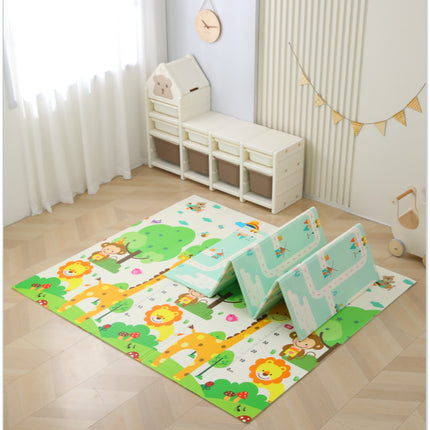 Foldable or Roll XPE Baby Play Mat / Double Side Crawling Sleeping Large Waterproof Playmat