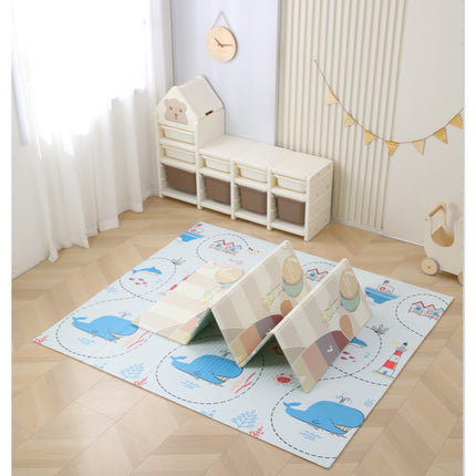 Foldable or Roll XPE Baby Play Mat / Double Side Crawling Sleeping Large Waterproof Playmat