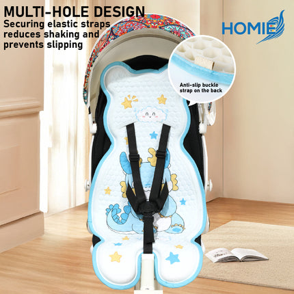 Stroller Cooling Seat Liner/3D Honeycomb TPE Coolings Gel/Dining Chair Car Seat Cushion