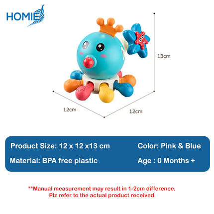 Octopus Sensory Toy (1 year + )