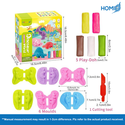 Early Education DIY Clay Dough Toys (3 Years & Above)