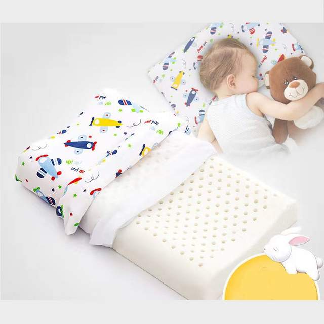 Pillow Case(Latex Pillow Thailand Kids Natural Latex Pillow