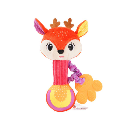 Sozzy Stuffed Animal Hand Grip Baby Toys Shaker Rattle Toy