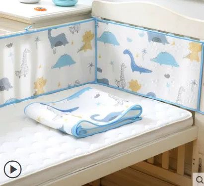 60x120cm Crib Mesh Bumper for Baby cot