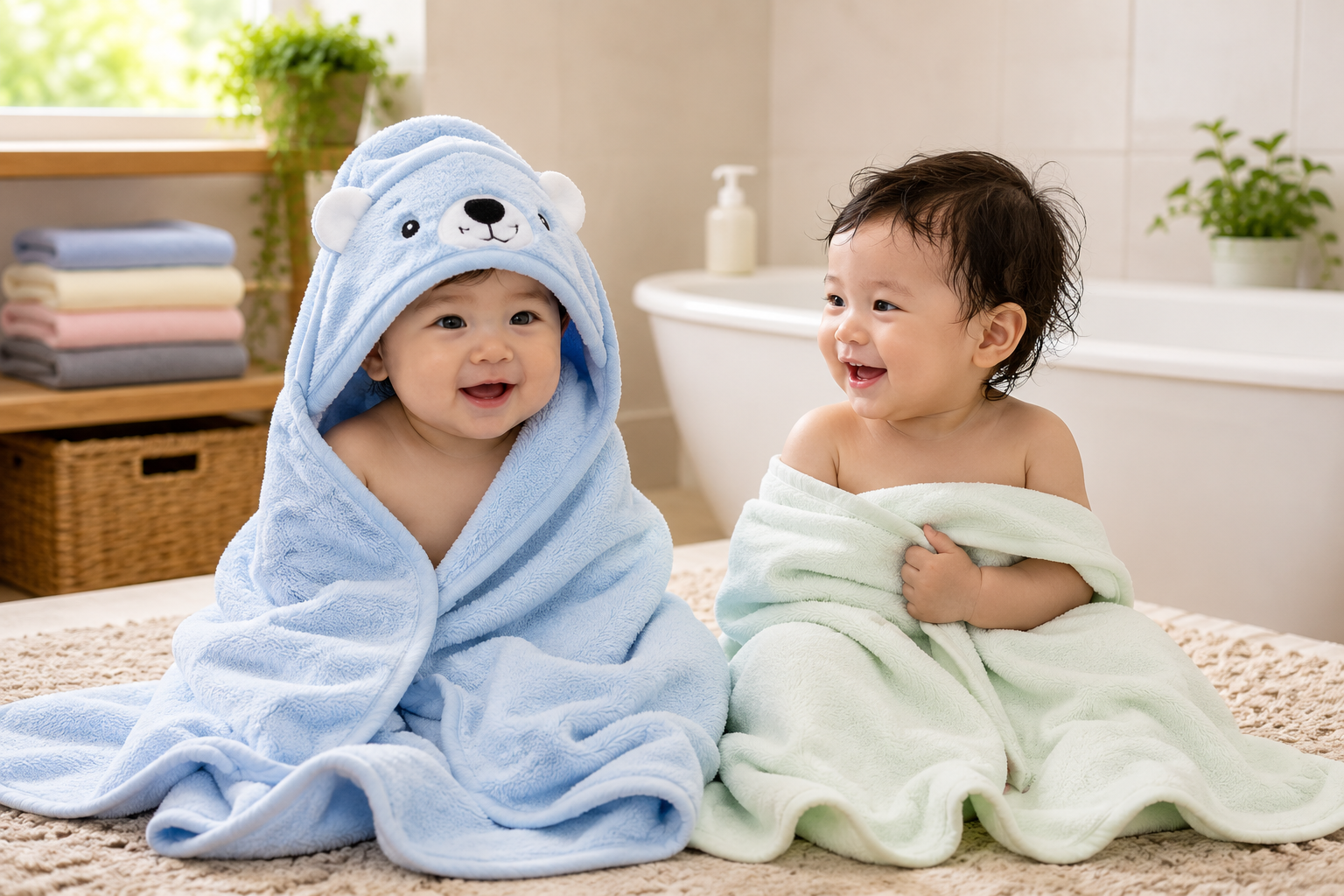  Hooded vs Bamboo Towel