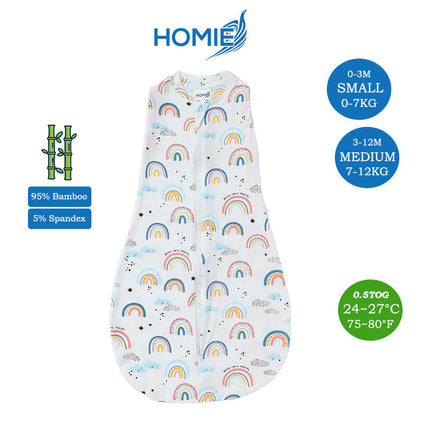 HOMIE Transitional Baby bamboo swaddle / Transitional Swaddle / Baby Swaddle and Sleeping Bag / Swaddle Bamboo / Swaddle Rap / New Born Swaddle Zip /