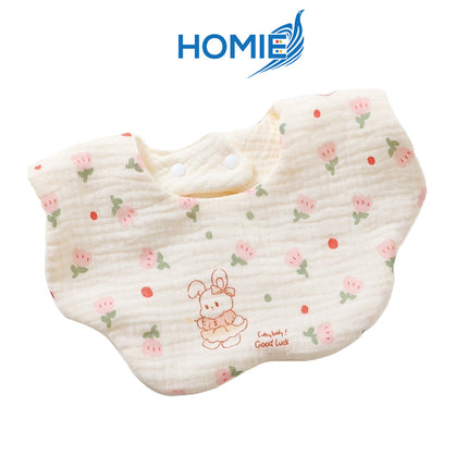Cotton Gauze Baby Bandana Bibs – Drool & Food Catcher