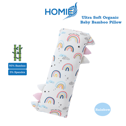 🏅【Ultra Soft Organic Baby Bamboo Pillow 】Bamboo Baby Pillows