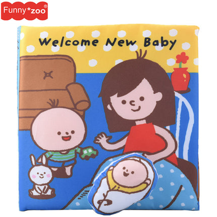 Early Education Learning Cloth Books (Durable, Washable, Parent-Child Interaction Rustling Sound Toys)