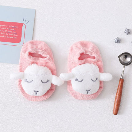 3D Cartoon Newborn Baby Socks (A)