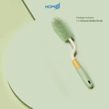 360° Silicone Baby Bottle Cleaning Brush (3in1)