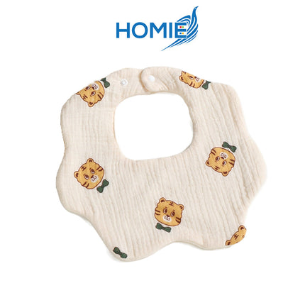 Cotton Gauze Baby Bandana Bibs – Drool & Food Catcher