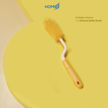 360° Silicone Baby Bottle Cleaning Brush (3in1)