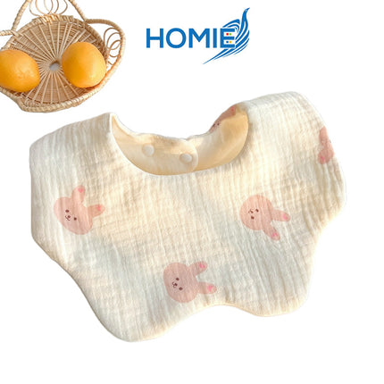 Cotton Gauze Baby Bandana Bibs – Drool & Food Catcher