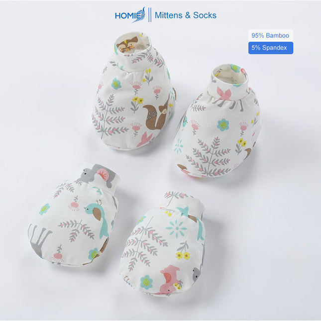 2in1 Mittens for newborn baby (0 to 6 Months)