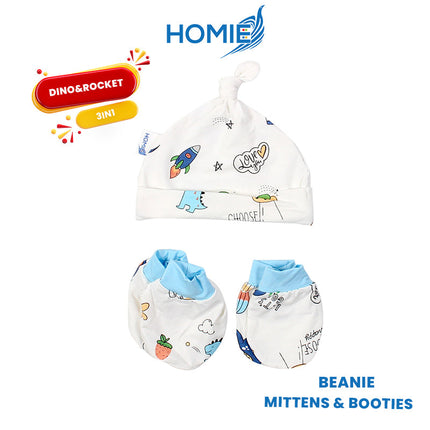 3in1 Bamboo Hats, Mittens and Socks