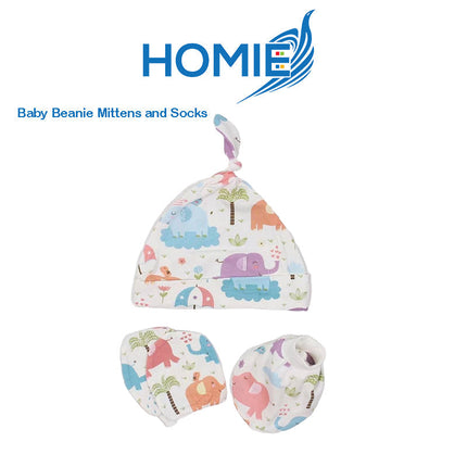 3in1 Bamboo Hats, Mittens and Socks