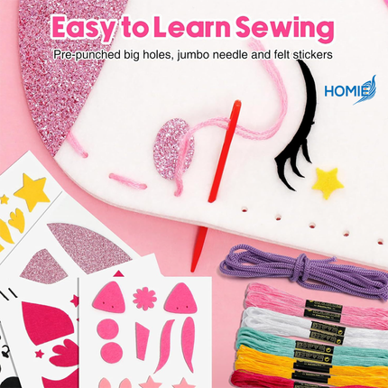 DIY SLING BAG AND PURSE KIT handmade creative craft education toys (Girls Fashion Set)