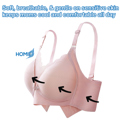 Maternity Nursing Bra – Front Clasp, All-Day Comfort for Pregnancy & Postpartum
