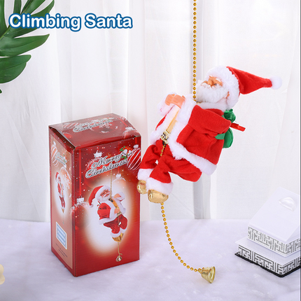 Mini Santa Toys Electronic Christmas Decoration Toy