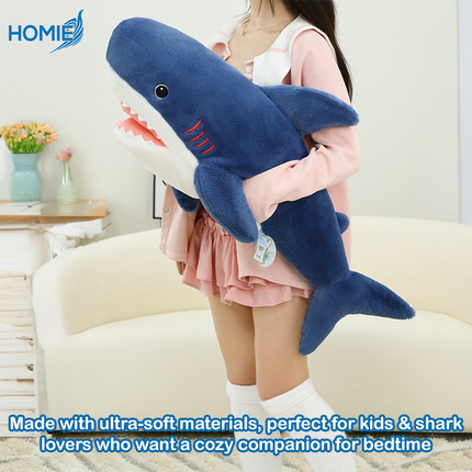 Shark Plushy Toy Pillow (80 to 100 cm)