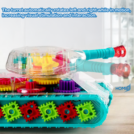 Mini Transparent Models Electric Vehicle for Kids