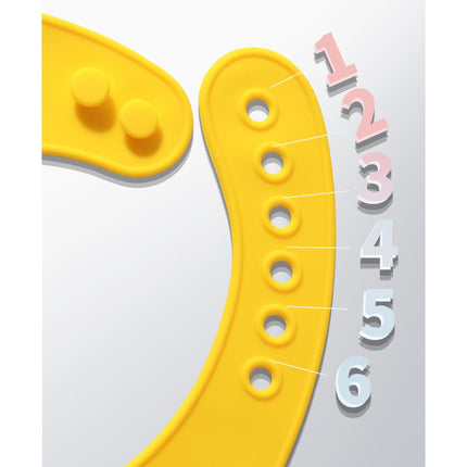 Adjustable Waterproof Silicone Baby Bibs