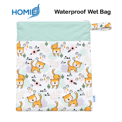 HOMIE Wet Bag diaper bag nappy bag waterproof (30x36cm) Double zip