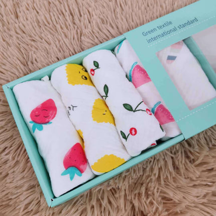 【5pcs】Face Towel Box Set (Random Design)