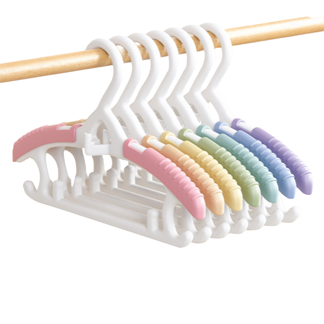 7-Piece Non-Slip Kids Clothes Hanger Set