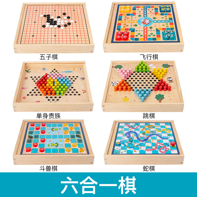 ♟️♟️ 6 in 1 Multifunctional Chess Game Table ♟️♟️